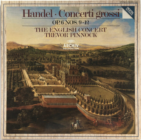 Trevor Pinnock & The English Concert - Handel - Concerti Grossi, Op. 6 Nos. 9-12  New LP Record 1984 Archiv Produktion Germany Vinyl - Classical