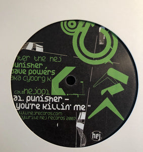 Punisher & Cyborg K – Enter The Hej - New 12" Single Record 2007 Hej Vinyl - Detroit Techno / Minimal - Shuga Records