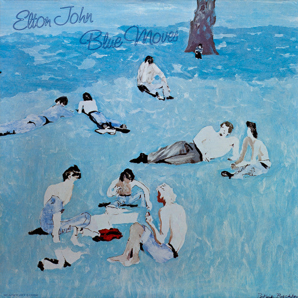 Elton John - Blue Moves - VG+ 2 LP Record 1976 MCA USA Original Vinyl - Pop Rock / Classic Rock - Shuga Records