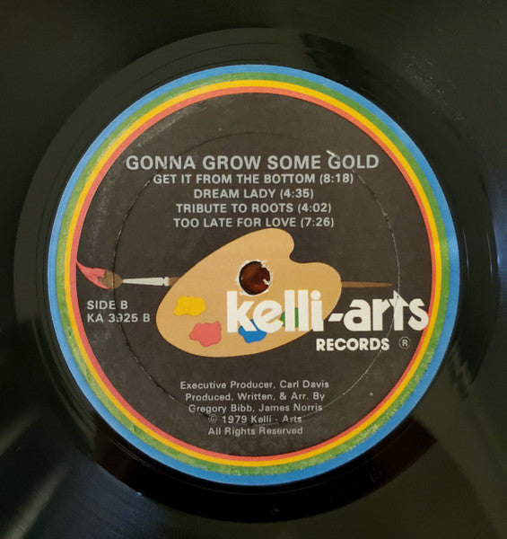 Gregory James - Gonna Grow Some Gold - VG+ (VG cover) LP Record 1979 Kelli-Arts USA Origina RARE Vinyl & Inner - Funk / Soul / Disco - Shuga Records