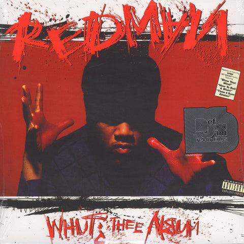 Redman – Whut? Thee Album (1992) - Mint- LP Record 2014 Def Jam Translucent Red Vinyl - Hip Hop