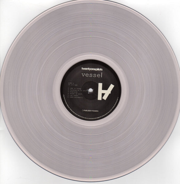 Twenty One Pilots - Vessel (2013) - Mint- LP Record 2014 Fueled By Ramen Clear Vinyl & Insert - Alternative Rock / Indie Rock - Shuga Records
