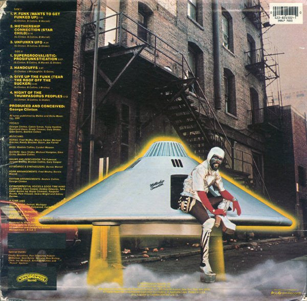 Parliament - Mothership Connection (1975) - VG+ LP Record 1986 Casablanca USA Vinyl - Funk / P.Funk - Shuga Records