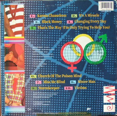 Culture Club - Colour By Numbers - VG+ LP Record 1983 Epic Virgin USA Vinyl - Pop Rock / Synth-pop / New Wave - Shuga Records