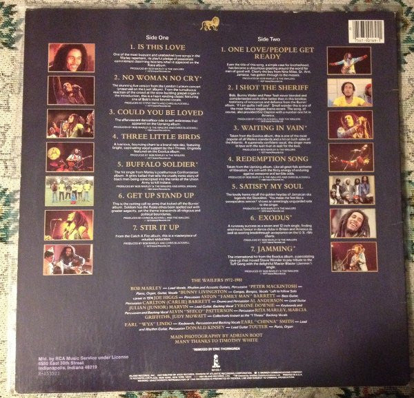 Bob Marley & The Wailers – Legend - The Best Of Bob Marley And The Wailers - Mint- LP Record 1986 Island RCA Club Edition USA vinyl - Reggae