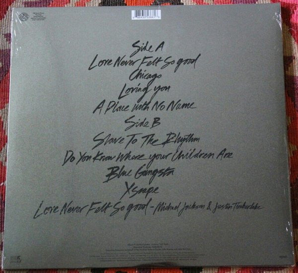 Michael Jackson - Xscape - VG+ LP Record 2014 Epic USA 180 gram Vinyl, Insert, Download & Foil Sleeve - Synth-Pop / Funk / Soul - Shuga Records