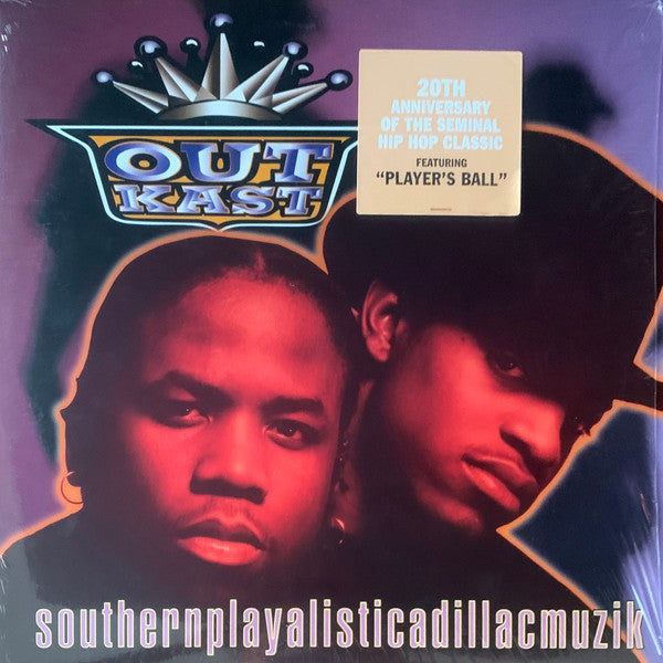 Outkast - Southernplayalisticadillacmuzik (1994) - New LP Record 2014 LaFace USA Vinyl - Hip Hop - Shuga Records