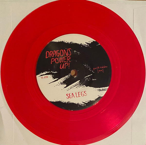 Dragons Power Up! / Puppies And Trains - Split EP - New 7" Single Record 2011 Guilt Ridden Pop Minneapolis Vinyl - Indie Rock - Shuga Records