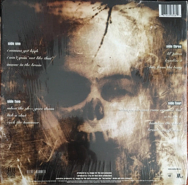 Cypress Hill - Black Sunday (1993) - New 2 LP Record 2013 Columbia Ruffhouse USA 180 gram Vinyl - Hip Hop - Shuga Records
