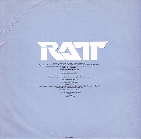 Ratt - Invasion Of Your Privacy - Mint- LP Record 1985 Atlantic USA Original Press Vinyl, Inner & Insert - Hard Rock / Heavy Metal / Arena - Shuga Records