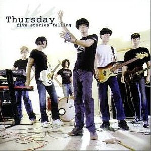 Thursday – Five Stories Falling (2002) - Mint- EP Record 2014 Victory Hot Topic Exclusive White Vinyl & Insert - Rock / Pop Punk / Emo - Shuga Records