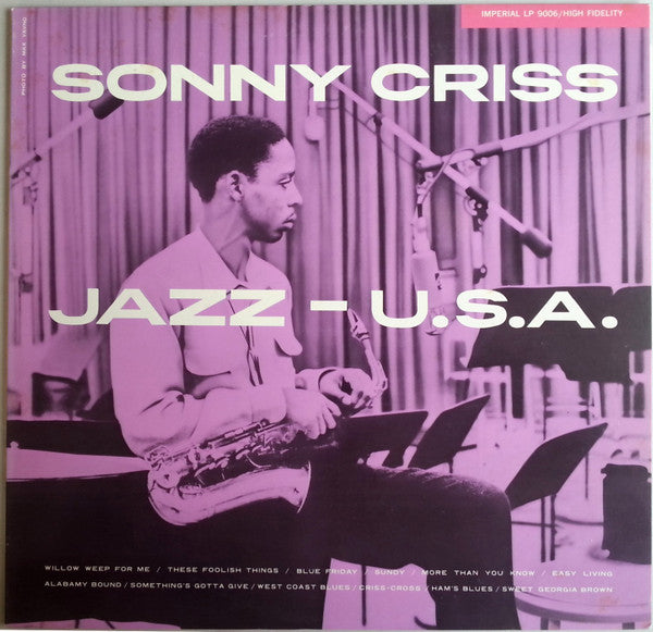 Sonny Criss - Jazz - U.S.A. (1956) - Mint- LP Record 1983 Imperial Japan Vinyl - Jazz / Cool Jazz - Shuga Records