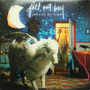 Fall Out Boy - Infinity On High (2007) - Mint- 2 LP Record 2016 Island Decaydance Fueled By Ramen Clear With Blue And White Splatter Vinyl & Insert - Alternative Rock / Pop Punk - Shuga Records