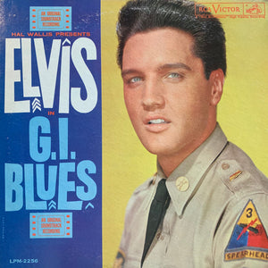 Elvis Presley - G.I. Blues - VG LP Record 1960 RCA Mono Victor USA