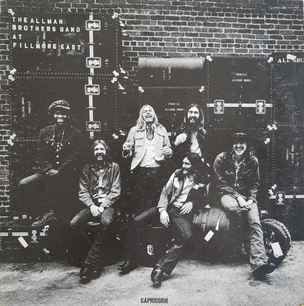 The Allman Brothers Band - At Fillmore East - VG 2 LP Record 1971 Capricorn USA Original Vinyl Pink Labels - Classic Rock / Blues Rock - Shuga Records