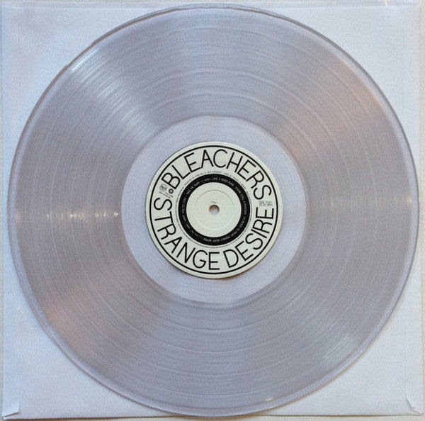 Bleachers - Strange Desire - Mint- LP Record 2014 RCA USA Clear Vinyl & Insert - Alternative Rock / Indie Rock - Shuga Records