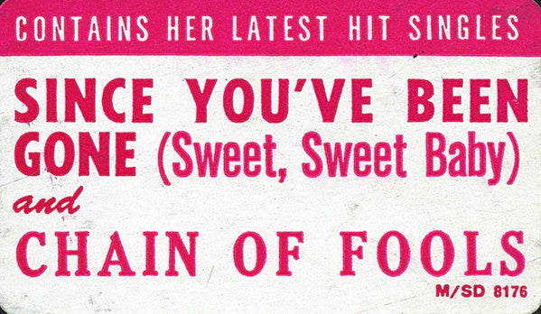 Aretha Franklin - Lady Soul - VG+ LP Record 1968 Atlantic Stereo USA Original Vinyl & Hype Sticker - Soul / R&B - Shuga Records