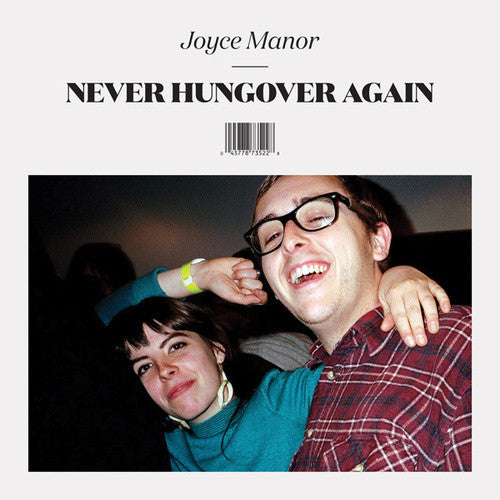 Joyce Manor - Never Hungover Again - Mint- LP Record 2014 Epitaph Orange Clear Vinyl & Inner - Alternative Rock / Pop Punk - Shuga Records