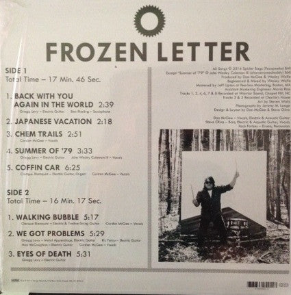 Spider Bags - Frozen Letter - Mint- LP Record 2014 Merge USA Red Vinyl - Indie Rock - Shuga Records