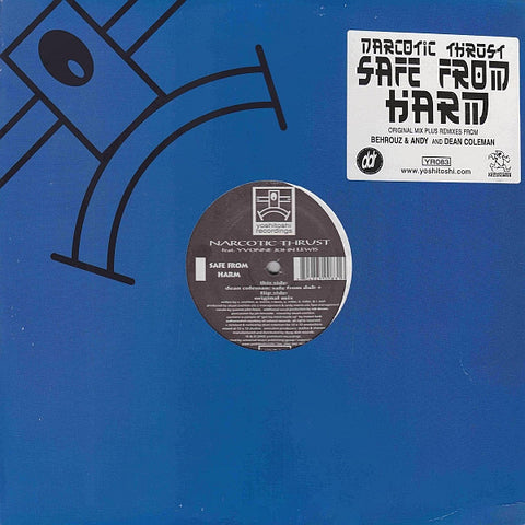 Narcotic Thrust Feat. Yvonne John Lewis – Safe From Harm - VG+ 2x 12" Single Record 2002 Yoshitoshi Recordings USA Vinyl - Progressive House / House