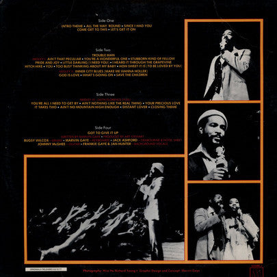 Marvin Gaye - Live At The London Palladium - Mint- 2 LP Record 1977 Tamla USA Vinyl - Soul / Funk / R&B - Shuga Records