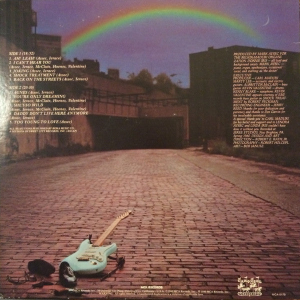 Donnie Iris - Back On The Streets - Mint- LP Record 1980 MCA USA Original Vinyl - Pop Rock - Shuga Records