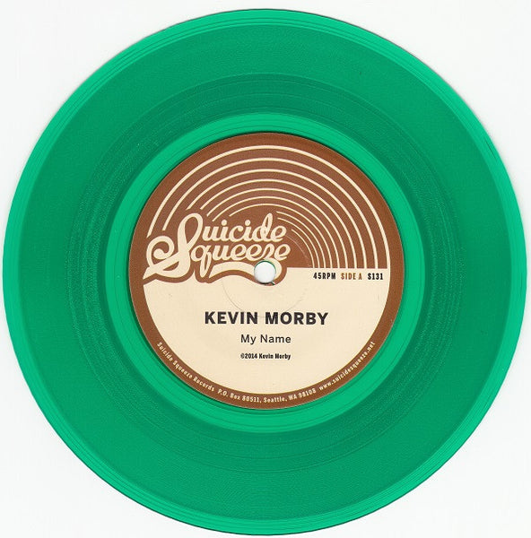 Kevin Morby ‎– My Name / We Did It Wrong - New 7" Single Record 2014 Suicide Squeeze Green Translucent Vinyl & Download - Indie Rock / Folk - Shuga Records