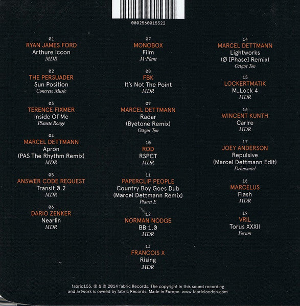 Marcel Dettmann - Fabric 77 - New CD 2014 Fabric UK Press & Metal Tin Case - Techno / House - Shuga Records