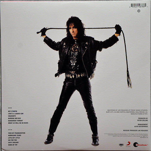 Alice Cooper - Hey Stoopid (1991) - Mint- LP Record 2014 Epic Friday Music 1810 gram Vinyl - Hard Rock / Heavy Metal - Shuga Records