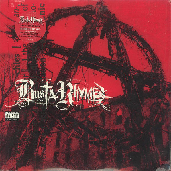 Busta Rhymes - Anarchy - Mint- (VG+ cover) 2 LP Record 2000 Elektra USA Original Vinyl & Insert - Hip Hop - Shuga Records
