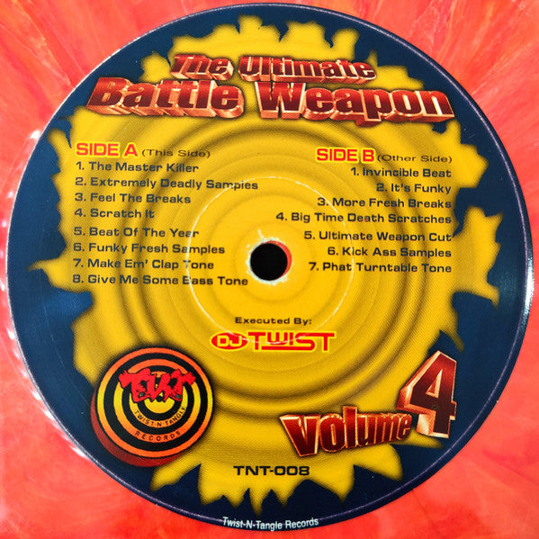 DJ Twist - The Ultimate Battle Weapon Volume 4 - VG+ LP Record Twist-N