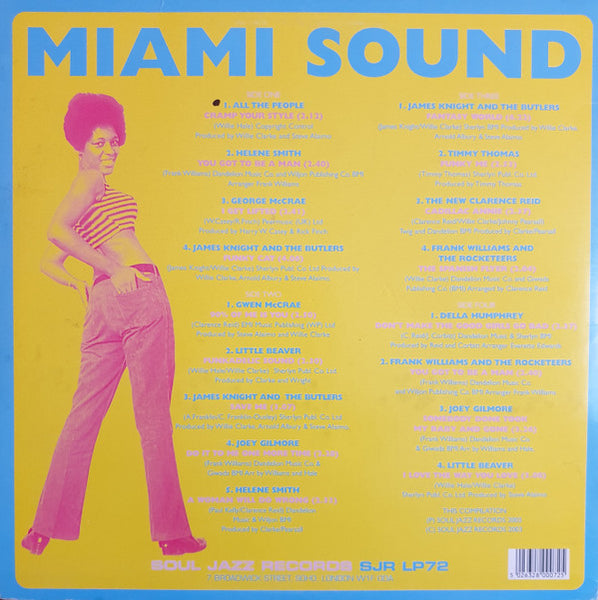 Various – Miami Sound (Rare Funk & Soul From Miami, Florida 1967-1974) - VG 2 LP Record 2003 Soul Jazz UK Vinyl - Soul / Funk