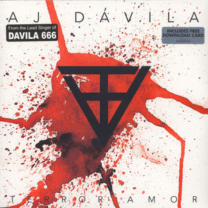 AJ Dávila, Terror Amor - Terror Amor - New LP Record 2014 Naciona Vinyl - Garage Rock - Shuga Records