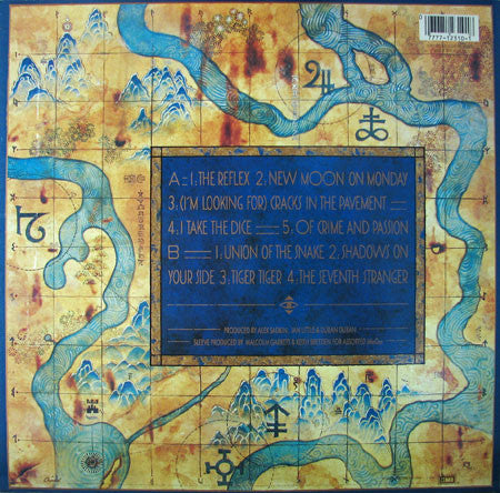 Duran Duran ‎– Seven And The Ragged Tiger - VG+ LP Record 1983 Capitol USA Vinyl - New Wave  / Synth-pop - Shuga Records