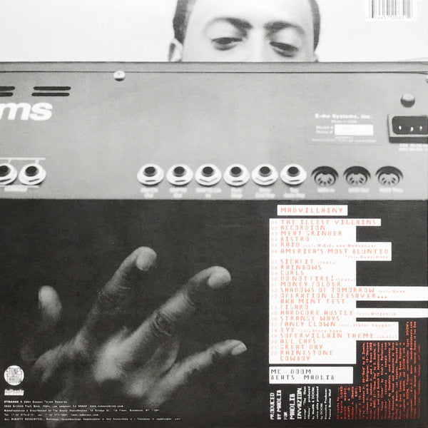 MF Doom & Madlib - Madvillain - Madvillainy (2004) - Mint- 2 LP Record 2006 Stones Throw USA Vinyl - Hip Hop / Jazzy Hip-Hop / Boom Bap - Shuga Records