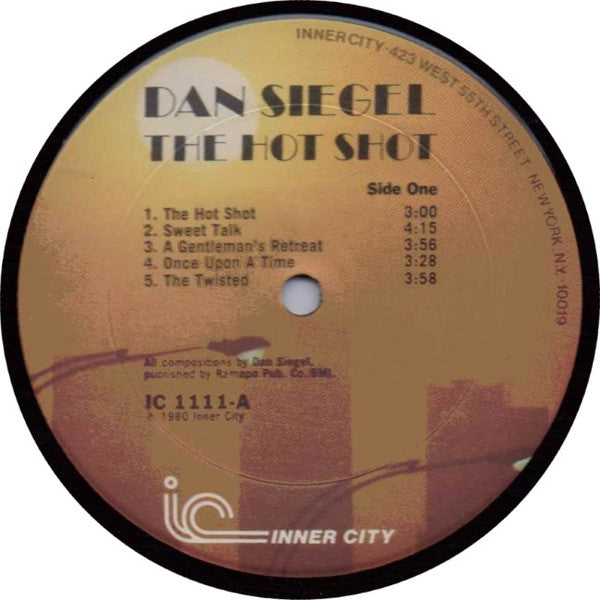 Dan Siegel Featuring Garry Hagberg - The Hot Shot - Mint- LP Record Inner City USA Vinyl - Jazz-Funk / Fusion / Smooth Jazz - Shuga Records