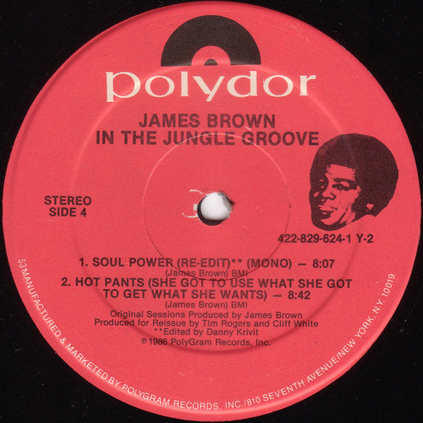 James Brown - In The Jungle Groove - VG+ 2 LP Record 1986 Polydor