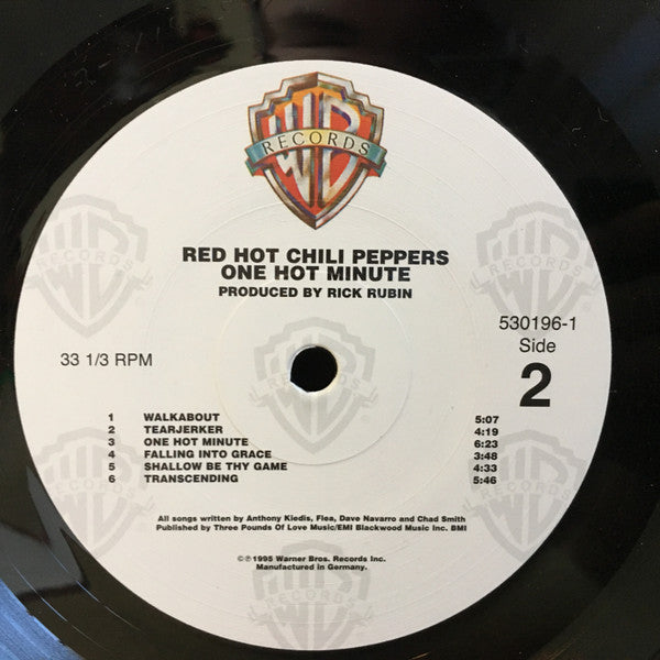 Red Hot Chili Peppers - One Hot Minute (1995) - Mint- LP Record 2015 Warner Vinyl & Insert - Alternative Rock / Funk Metal