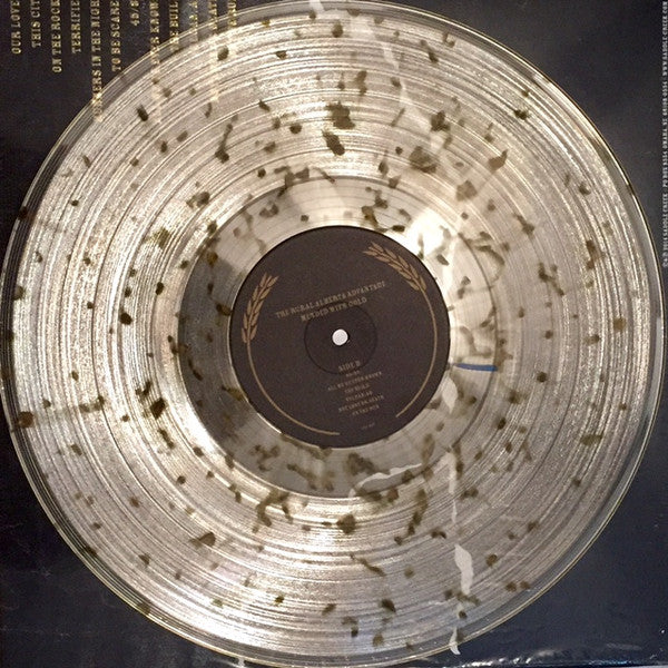 Signed Autographed - The Rural Alberta Advantage - Mended With Gold - New LP Record 2014 Saddle Creek Clear with Gold Splatter Vinyl & Download - Indie Rock / Folk Rock - Shuga Records