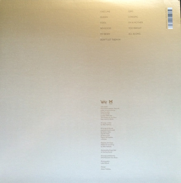 Perfume Genius ‎- Too Bright - VG+ LP Record 2025 Matador White Vinyl - Indie Pop / Chamber Pop
