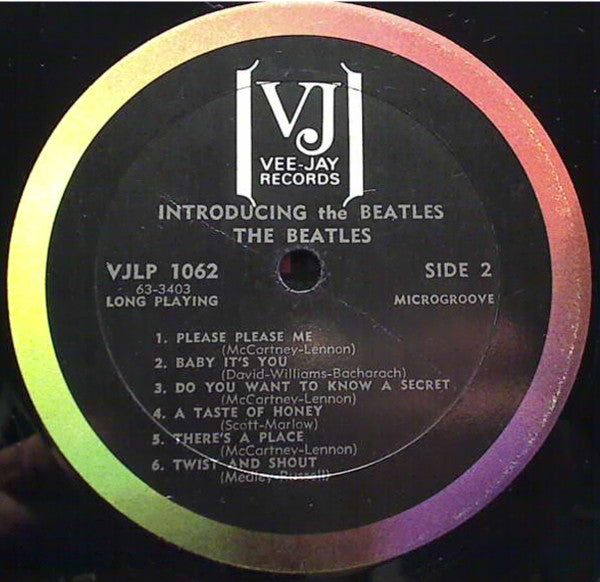 The Beatles - Songs Pictures And Stories Of The Fabulous Beatles - VG LP Record 1964 Vee Jay USA Mono Vinyl - Pop Rock / Beat