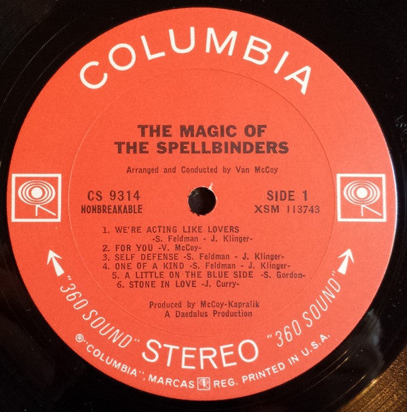 The Spellbinders - The Magic Of - VG+ LP Record 1966 Columbia USA Original Stereo 360 Vinyl - Soul / Rhythm & Blues - Shuga Records