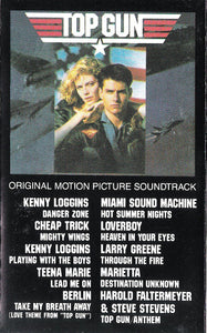 Various – Top Gun Original Motion Picture Soundtrack - Used Cassette 1986 Columbia Tape - Soundtrack