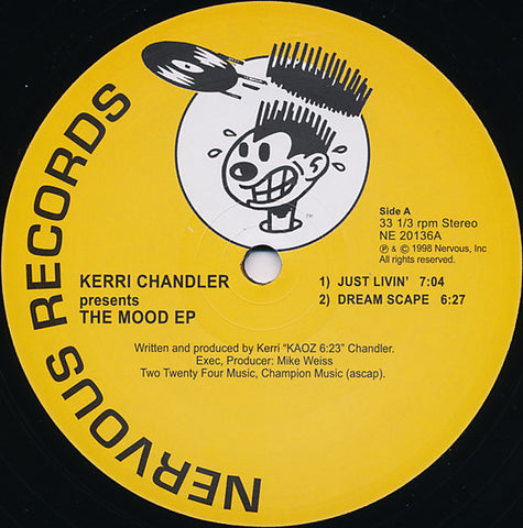Kerri Chandler - The Mood EP (1998) - New 12" Single Record 2014 Nervous Records Vinyl - Deep House