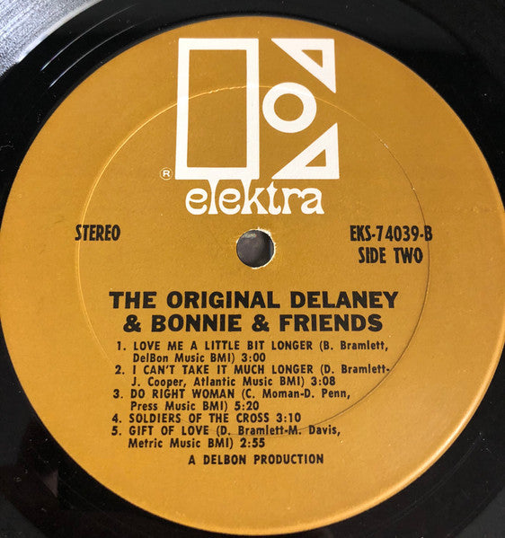 The Original Delaney & Bonnie & Friends – Accept No Substitute - Mint- LP Record 1969 Elektra Vinyl - Rhythm & Blues / Soul