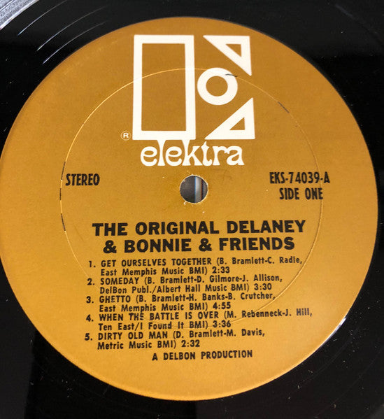The Original Delaney & Bonnie & Friends – Accept No Substitute - Mint- LP Record 1969 Elektra Vinyl - Rhythm & Blues / Soul