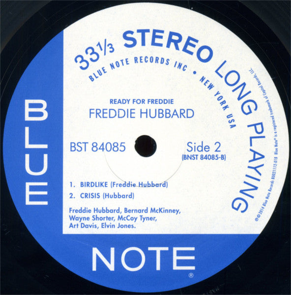 Freddie Hubbard - Ready For Freddie (1962) - Mint- LP Record 2014 Blue Note USA Vinyl - Jazz / Hard Bop - Shuga Records