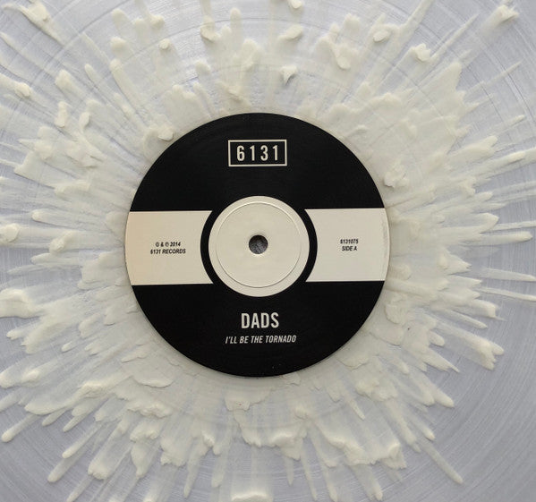 Dads - I'll Be The Tornado - Mint- LP Record 2014 USA 6131 Records Clear With White Splatter Vinyl & Insert - Emo / Punk / Indie Rock - Shuga Records