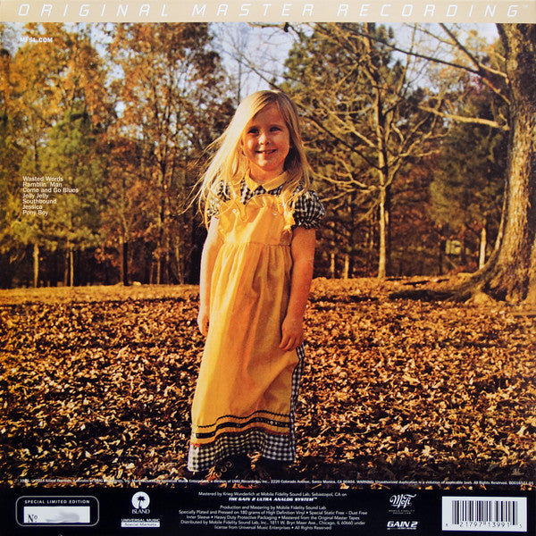 The Allman Brothers Band - Brothers And Sisters (1973) - Mint- LP Record 2014 Mobile Fidelity Sound Lab MFSL 180 gram Original Master Recording Analog 180 gram Vinyl, Numbered & Insert - Rock & Roll / Blues Rock / Folk Rock - Shuga Records
