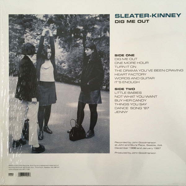 Sleater-Kinney - Dig Me Out (1997) - VG+ LP Record 2014 Sub Pop Vinyl, Insert & Download - Indie Rock - Shuga Records